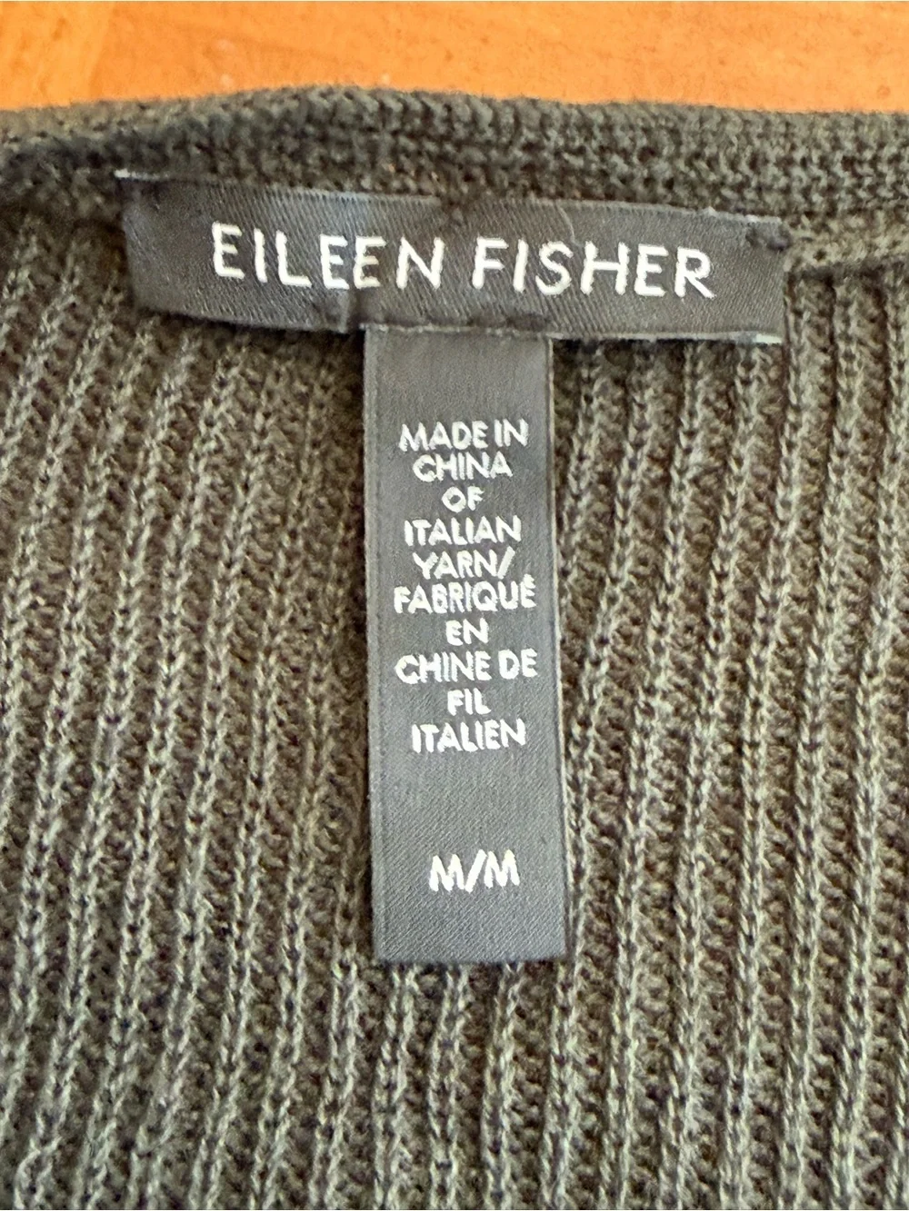 Eileen Fisher Sleeveless Sweater Duster M Black Whimsigoth Casual Chic Ethereal